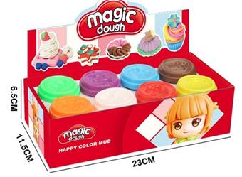 8 cans of 2 Anshi colored clay (GCC)   ITEM NO.： W052657