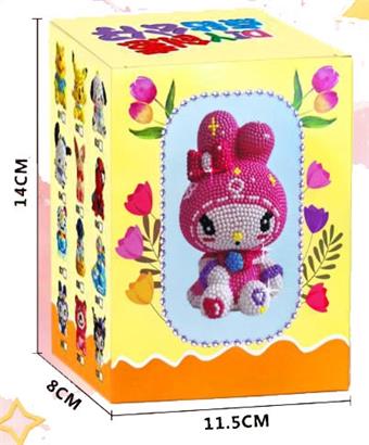 DIY Creative Point Diamond Winnie the Pooh Doll piggy bank tool set   ITEM NO.： W051305