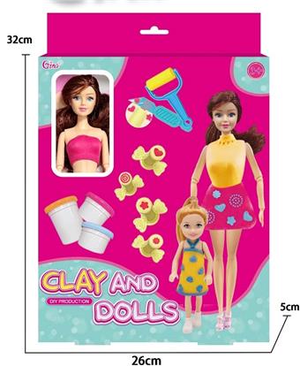 Barbie DIY Clay Box Set   ITEM NO.： W052514