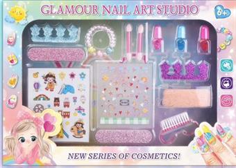 Cross border children's makeup, children's cosmetics accessories, nail art combs, dressing up as girls' toys, playing house, new DIY accessories, cosmetics sets   ITEM NO.： W060175