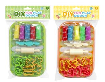 Fun DIY colored clay mixed with 2 colors   ITEM NO.： W052334