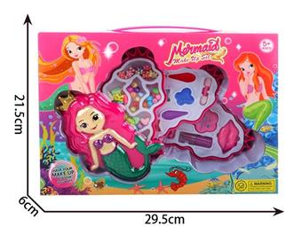 Mermaid three-layer bead+cosmetics   ITEM NO.： W058152
