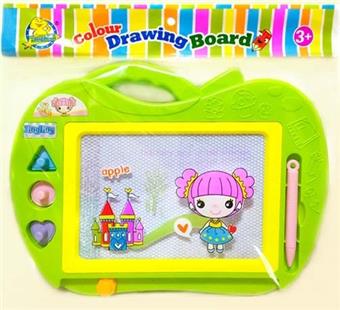 Apple colored magnetic writing board   ITEM NO.： W056179