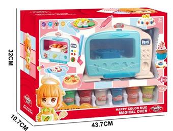 Microwave oven clay set   ITEM NO.： W052530
