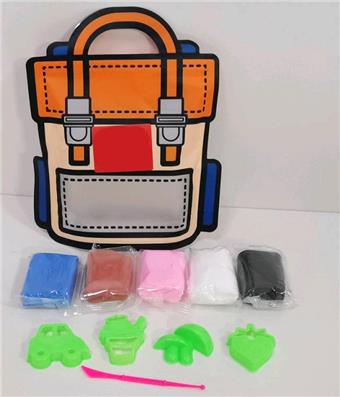 Ultra light clay, colored clay, flower butterfly, 8-piece set, mixed with 2 styles   ITEM NO.： W052159