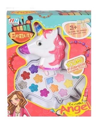 Children's makeup 3-layer unicorn horse   ITEM NO.： W045636