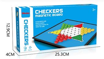 25CM folding magnetic checkers   ITEM NO.： W050861