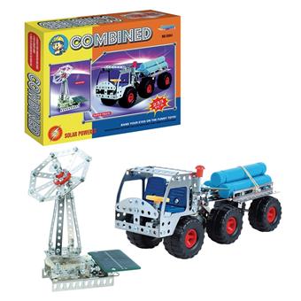 Solar powered metal assembled toys   ITEM NO.： W042382