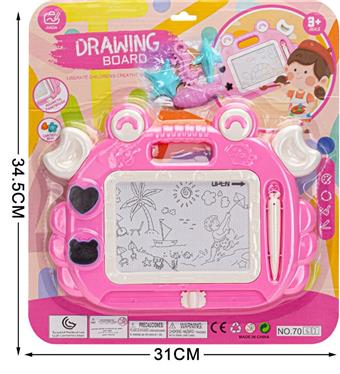Crab colored writing board+Underwater World   ITEM NO.： W056118