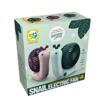Snail electric fan   ITEM NO.： W042146
