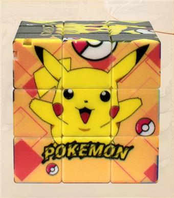 3.5CM Pikachu Rubik's Cube (UV printed) 12PCS, one middle bag   ITEM NO.： W042711