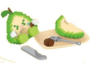 Fruit Diary Avocado 426PCS   ITEM NO.： W045030