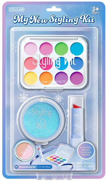 Girl playing at home (non smudging, no liquid) in blue packaging   ITEM NO.： W058059