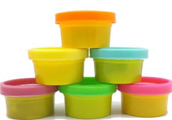 Six color clay   ITEM NO.： W053674