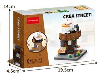 Coffee shop 129PCS (low-priced impulse version)   ITEM NO.： W045730