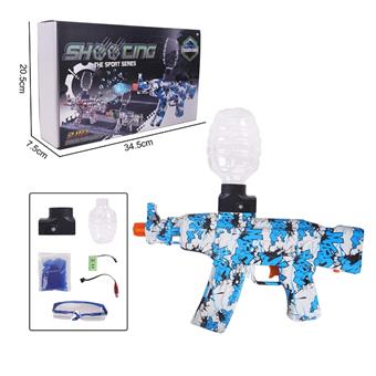 AK47 Electric Water Bullet Gun (Green, Red, Blue)   ITEM NO.： W063373