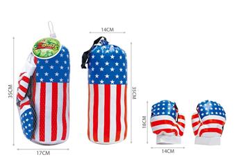 American Flag Boxing Set   ITEM NO.： W062792