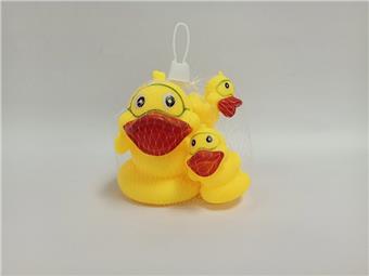 Chinese diving duck with 2 ducklings   ITEM NO.： W041862