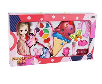 Ice cream+doll makeup set   ITEM NO.： W059859