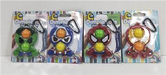 Bubble Music Keychain (4 Mixed Models)   ITEM NO.： W049114