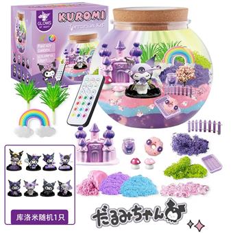 Kuromi Night Light (with remote control: LED beads battery: 2 CR2032, remote control battery: 1 CR2025)   ITEM NO.： W055781