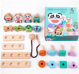 Animal screw combination panda style   ITEM NO.： W043968