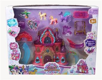 Magical World Castle Music Lights, Electric   ITEM NO.： W055685