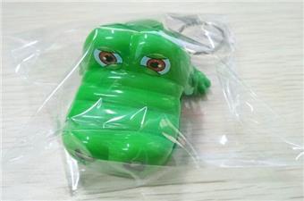 English Keychain Mini Crocodile Tooth Extraction Crocodile Bite Trick Game   ITEM NO.： W049266