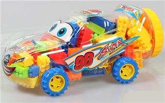 Zhongdong sports car multi-color mixed weighing 320g (approximately 90-100pcs)   ITEM NO.： W045477