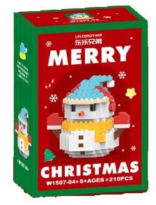 Blue Snowman 210PCS (low-priced impulse version)   ITEM NO.： W044522