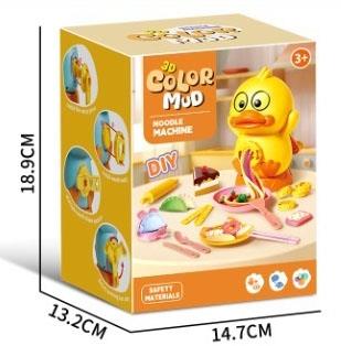 Cute Duck Colored Mud Noodle Set Machine   ITEM NO.： W053063