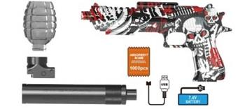 Electric Desert Eagle Water Bullet Gun   ITEM NO.： W063630