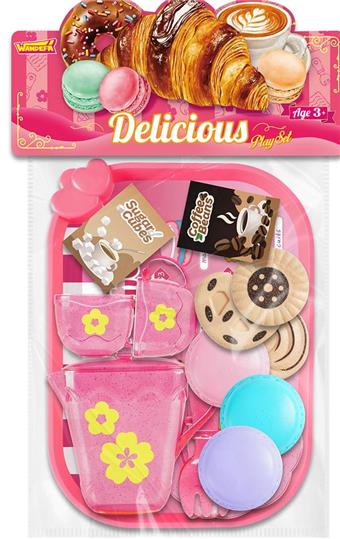 PVC card head bag tableware kitchen play house (can be mixed color and style)   ITEM NO.： W055410