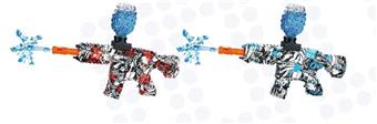 C model, water bomb electric gun (equipped with battery, magnifying glass, muffler, USB charging cable, 1 grenade clip, 1 pack of water bombs)   ITEM NO.： W063097