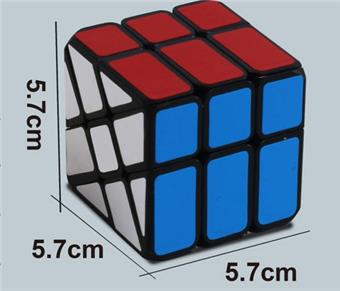 Wind and Fire Black Base Sticker Cube   ITEM NO.： W042848