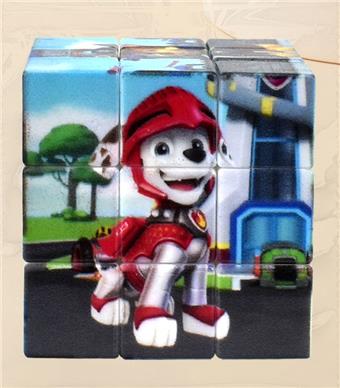 3.5CM Wangwang Team Magic Cube (UV Printed) 12PCS, one middle bag   ITEM NO.： W042706