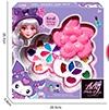 Makeup (Kuromi) with 2 layers of flowers   ITEM NO.： W059533