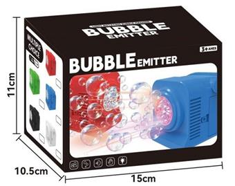 Electric locomotive bubble machine, mixed with green/blue/red colors   ITEM NO.： W055748