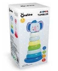 Animal Tumbler - Elephant   ITEM NO.： W043448