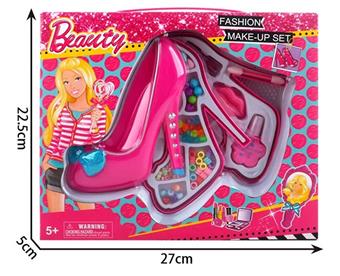 Fashion Barbie High Heels Double layer Beads+Cosmetics   ITEM NO.： W058129