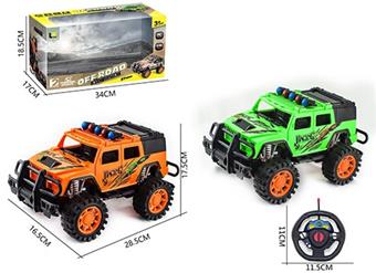 1: 14 Two way remote control Hummer full canopy transfer printing racing car   ITEM NO.： W060543