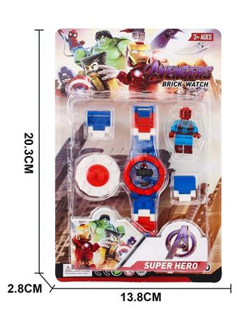 Spider Man electronic block watch   ITEM NO.： W061427