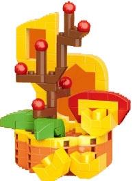 Jinyu Mantang 155PCS Low Price Impulse Edition - Micro Particle Building Blocks   ITEM NO.： W044703