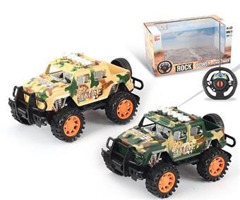 2-way remote control Hummer convertible off-road fan car   ITEM NO.： W060516