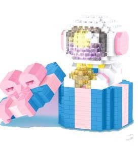 Light Gift Astronaut Building Blocks (472PCS)   ITEM NO.： W045935