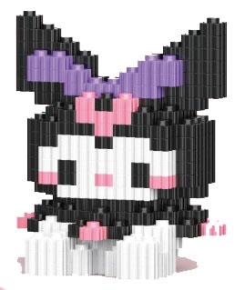 158PCS (low-priced impulse version) in series with Kuku Rabbit   ITEM NO.： W044552