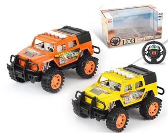 2-way remote control Hummer full body off-road racing car   ITEM NO.： W060511