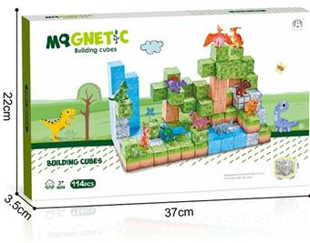 Forest theme 2.5CM magnetic block 114P   ITEM NO.： W046742