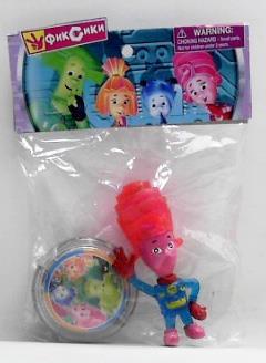 3-3.5-inch Martian with yo yo single pack, 5 styles   ITEM NO.： W047531