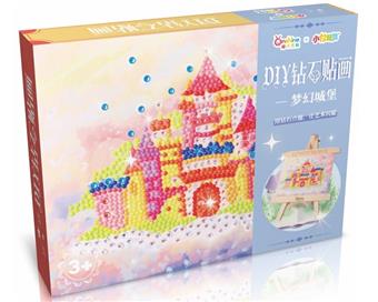 DIY Magic Diamond Painting - Dream Castle   ITEM NO.： W043535